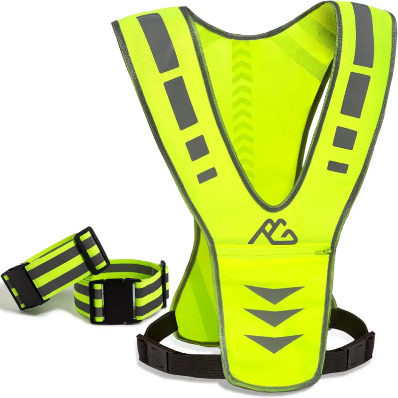 high-visibility motorcycle reflective vest for safety