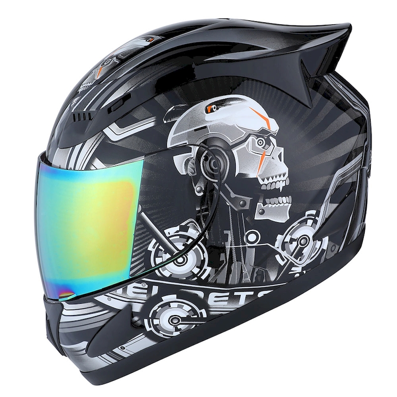 full face motorcycle helmets